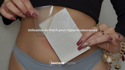 Utilisation-du-Patch-pour-règles-douloureuses Madame Patch