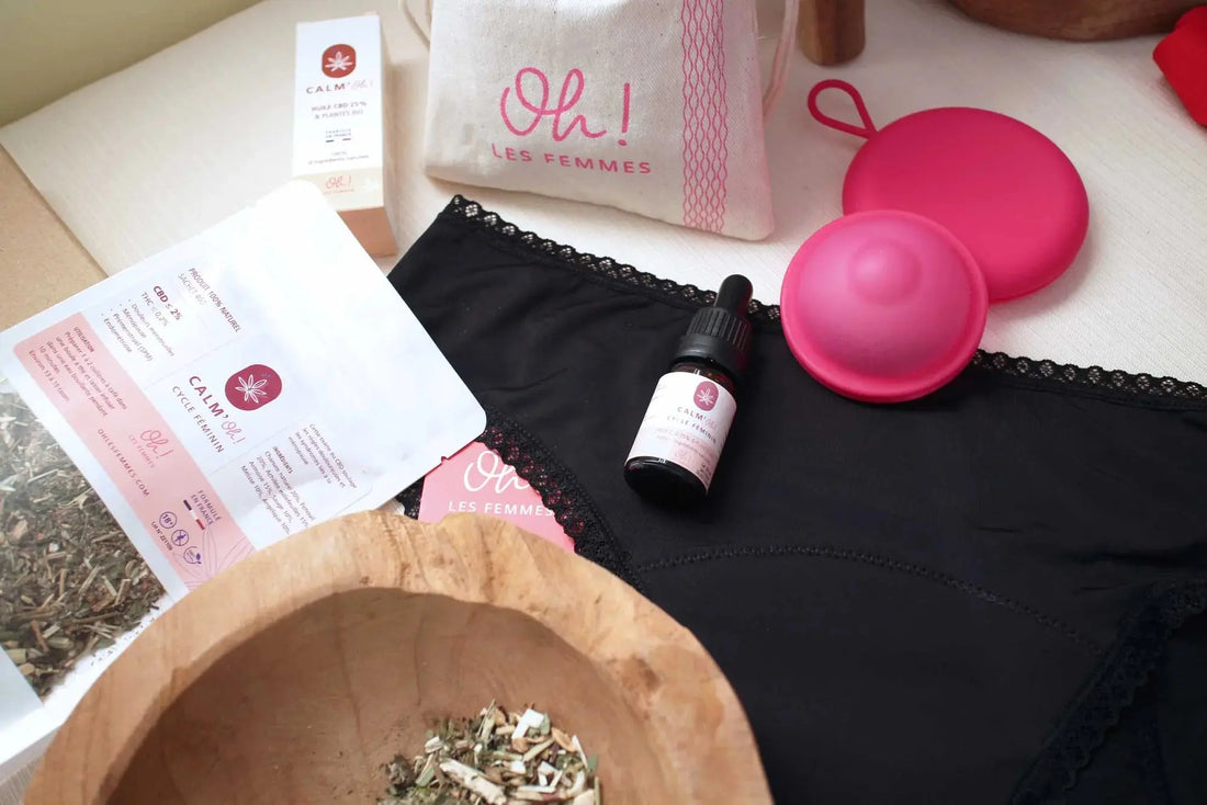 Solution naturelle au CBD pour douleurs menstruelles
