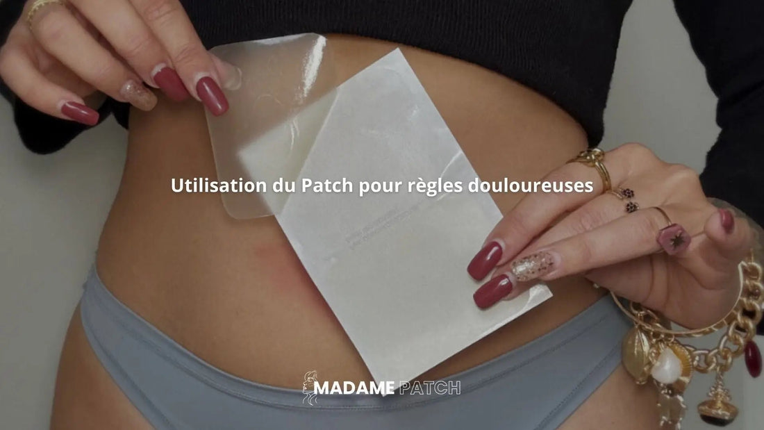 Utilisation-du-Patch-pour-règles-douloureuses Madame Patch