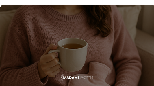 femme qui a ses règles douloureuses