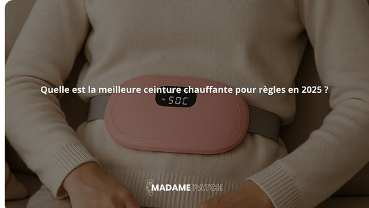 Qual é a melhor cinta térmica menstrual em 2025? Madame Patch