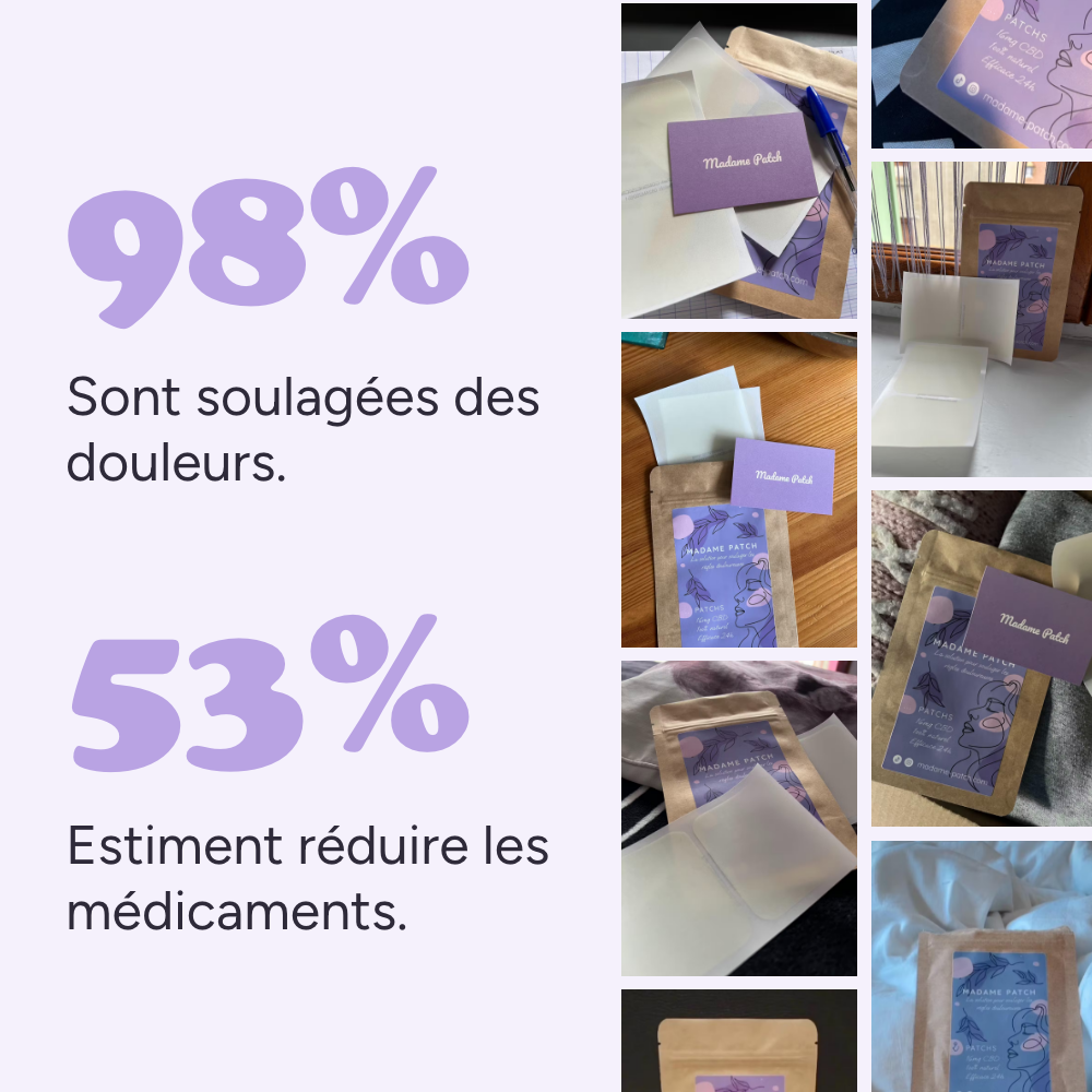 Pack Harmonie - Crampes apaisées & sérénité du cycle Madame Patch