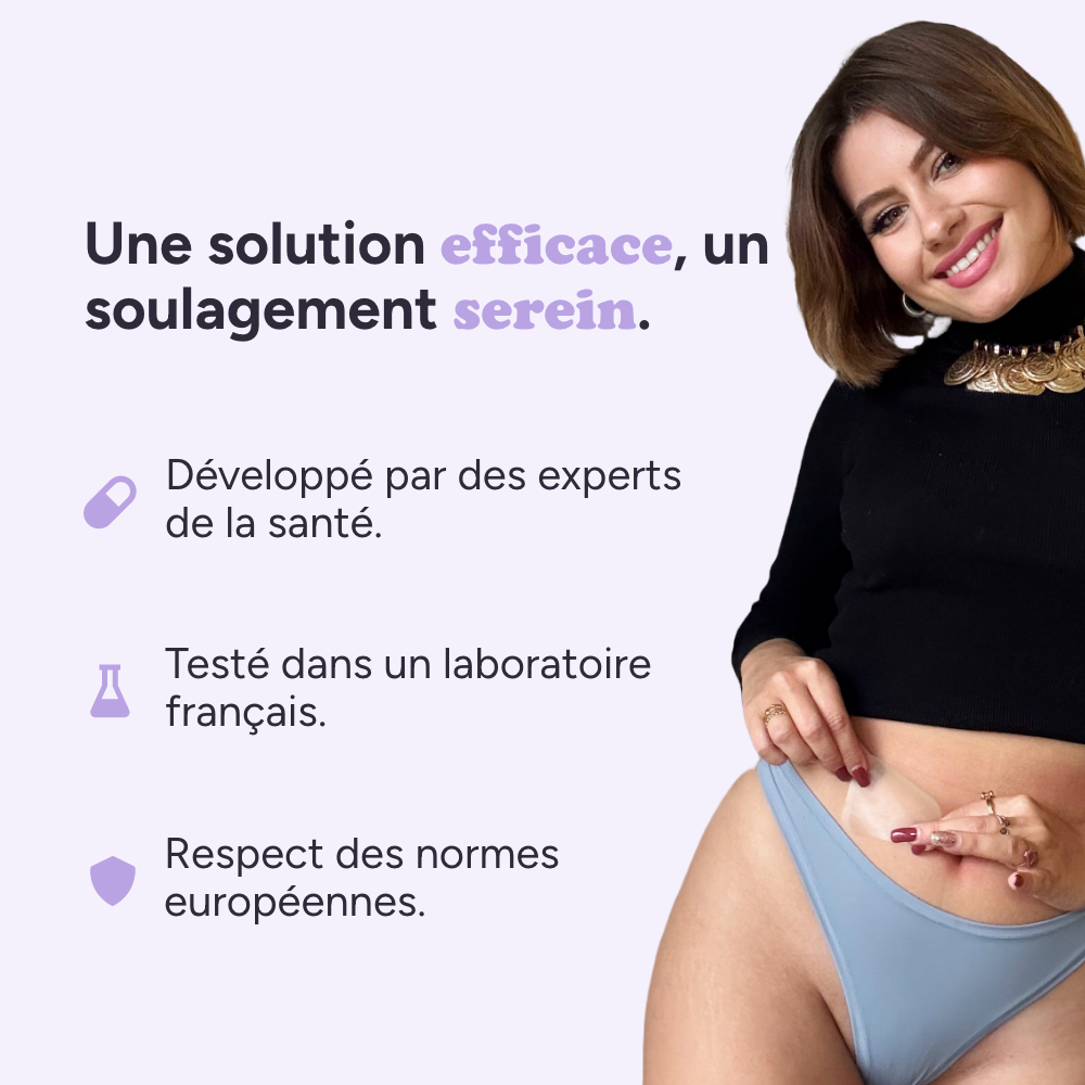 Pack Harmonie - Crampes apaisées & sérénité du cycle Madame Patch