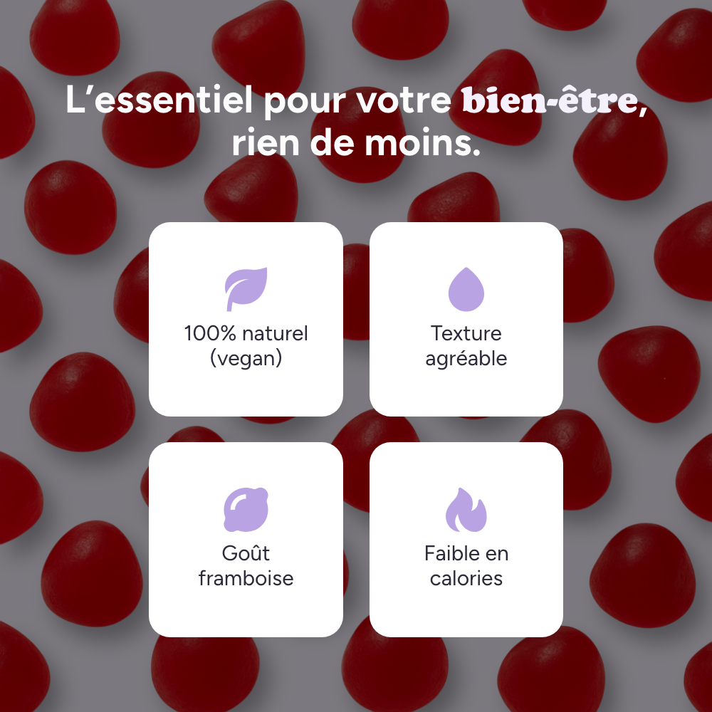 Gummies Premium Règles Douloureuses Madame Patch