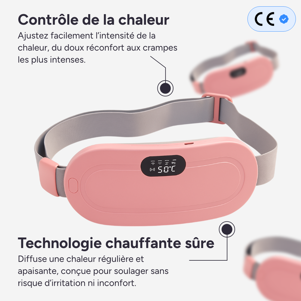Ceinture chauffante menstruelle Madame Patch