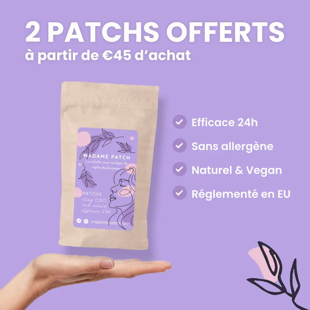 2 patchs offerts