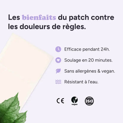 Patch Règles Douloureuses Madame Patch