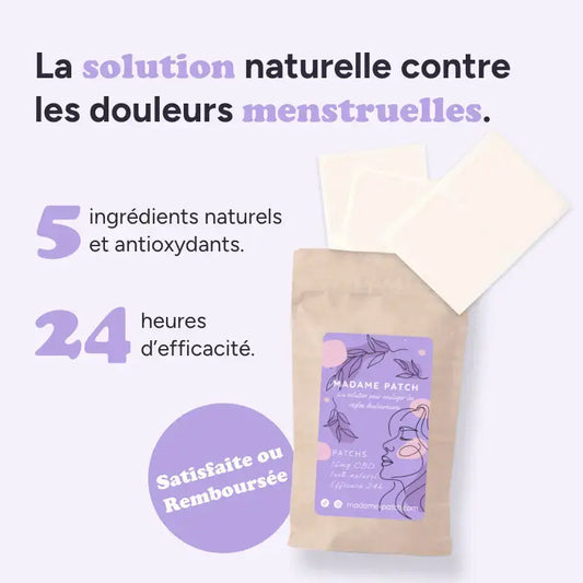 Patch Règles Douloureuses Madame Patch
